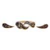 Image 1 : Jeronimo Fuentes Sterling Abalone Demi-Parure