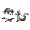 Image 1 : Native American Sterling Figural Brooch Lot