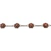 Image 3 : Zuni Sterling Turquoise Coral Inlay Bracelet Lot