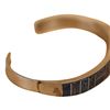Image 4 : Signed RVN Zuni Sterling Inlaid Lapis Cuff