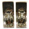 Image 4 : Native American Sterling Inlay Clip Earring Lot