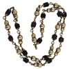 Image 1 : TC-152 Mex 925 Sterling Silver Lapis Necklace