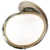 Image 10 : Signed EAC Sterling & Inlaid Abalone Cuff Bracelet