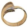 Image 11 : Signed EAC Sterling & Inlaid Abalone Cuff Bracelet