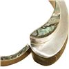 Image 5 : Signed EAC Sterling & Inlaid Abalone Cuff Bracelet