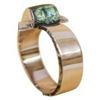Image 7 : Signed EAC Sterling & Inlaid Abalone Cuff Bracelet