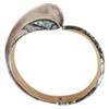Image 9 : Signed EAC Sterling & Inlaid Abalone Cuff Bracelet