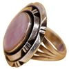 Image 2 : Norbert Becenti Navajo Sterling Abalone Ring 7 1/4