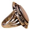 Image 3 : Norbert Becenti Navajo Sterling Abalone Ring 7 1/4