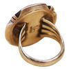 Image 4 : Norbert Becenti Navajo Sterling Abalone Ring 7 1/4