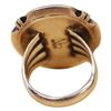 Image 5 : Norbert Becenti Navajo Sterling Abalone Ring 7 1/4