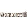 Image 7 : AJ Taxco Mexico Eagle #3 Sterling Aztec Bracelet