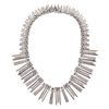 Image 2 : Signed TM-153 Taxco Mexico Sterling Onyx Choker