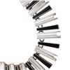 Image 4 : Signed TM-153 Taxco Mexico Sterling Onyx Choker