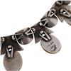 Image 8 : Taxco Mexico  Sterling Onyx Thumbprint Choker