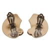 Image 6 : Inlaid Abalone & Enamel Sterling Earrings- Mexico