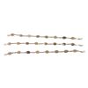 Image 4 : CC VN Navajo Sterling Multistone Bracelet Lot