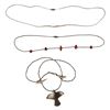 Image 1 : Native American Fetish, Coral, MOP Necklace Lot