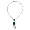 Image 1 : Veronica Martza Zuni Sterling Turquoise Choker