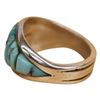 Image 3 : Pete Sierra Navajo Sterling Cobblestone Ring 9 1/2