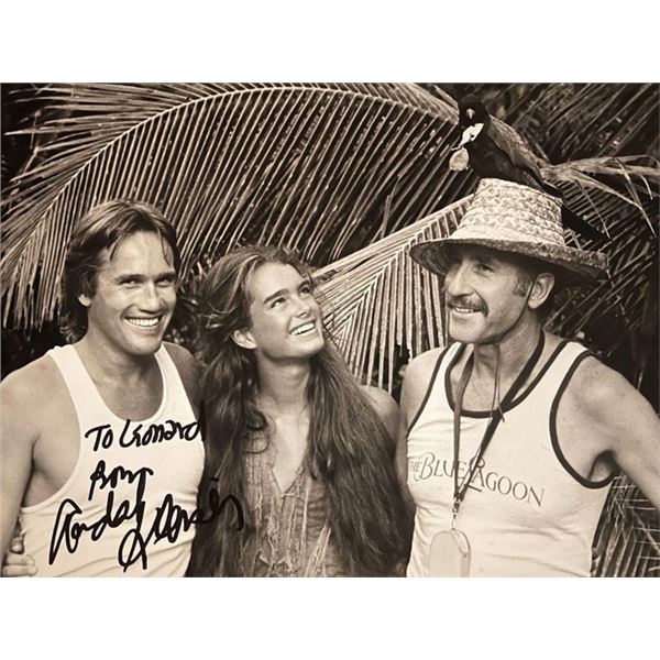 Blue Lagoon Randal Kleiser signed photo