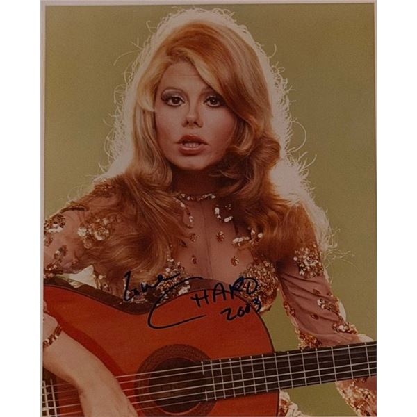 Singer Charo signed photo