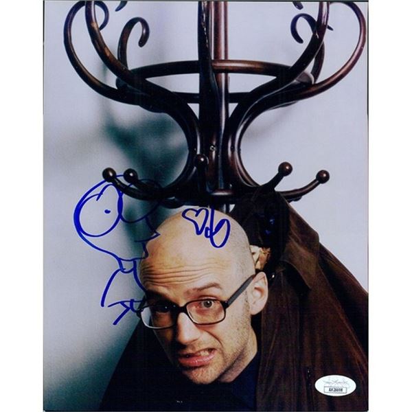 Singer Moby Signed Photo With Sketch 8x10 Glossy Photo JSA Authenticated