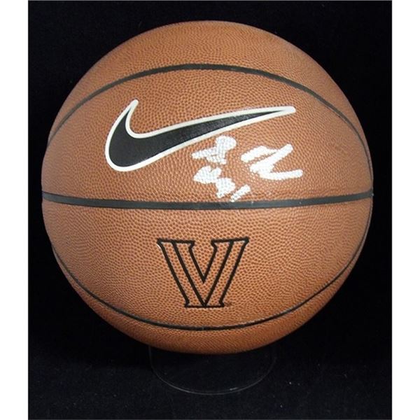Villanova Wildcats Saddiq Bey Signed Basketball JSA Authenticated