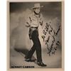 Image 1 : Sunset Carson signed photo