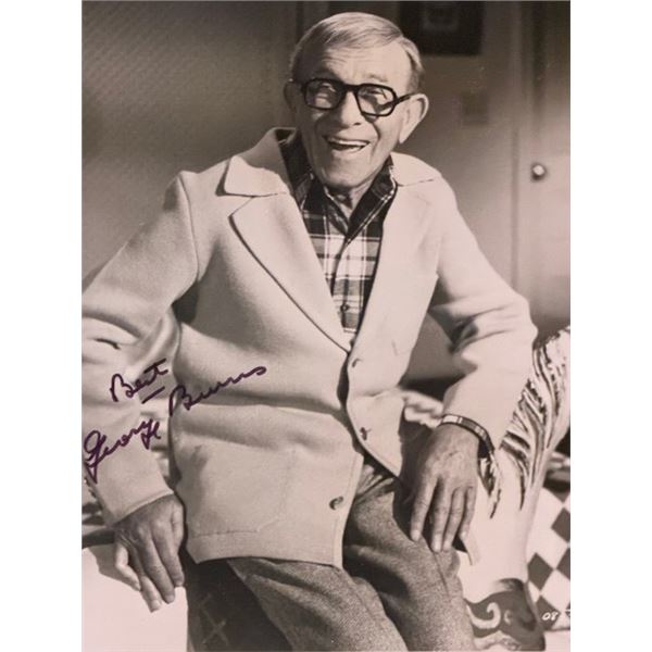 The Sunshine Boys George Burns signed photo