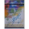 Image 2 : Playboy Playmate Erika Eleniak Trading Card signed by Artist Edward Vela-RARE