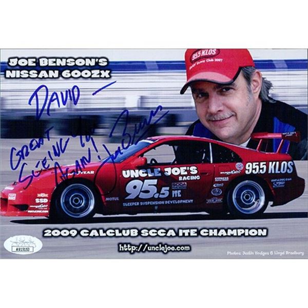 Uncle Radio DJ Joe Benson Signed Photo