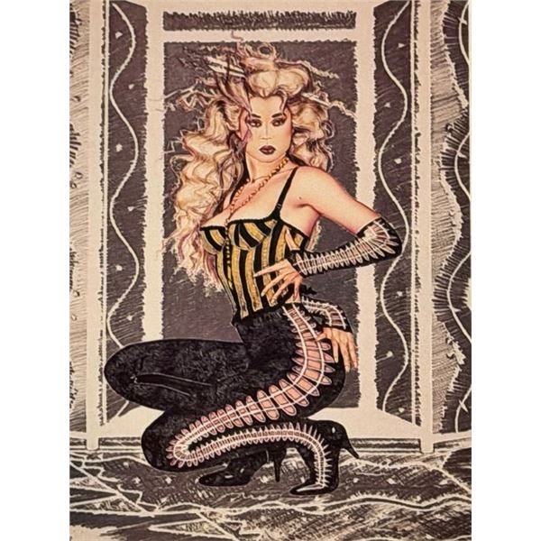 Artist Olivia DeBerardinis Pin Up 1992 Collector Card