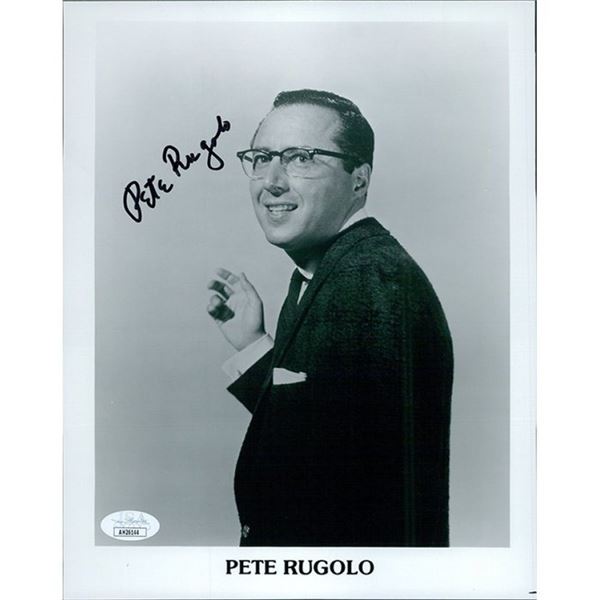 Composer Pete Rugolo Signed 8x10 Glossy Photo JSA Authenticated