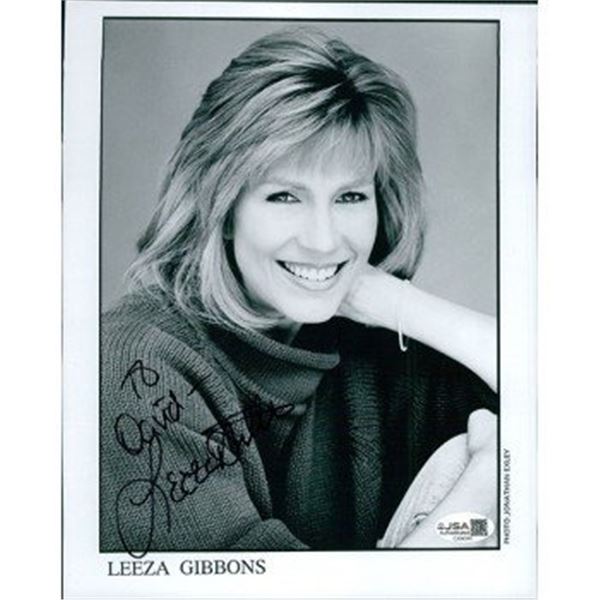Robocop Leeza Gibbons Signed Photo JSA