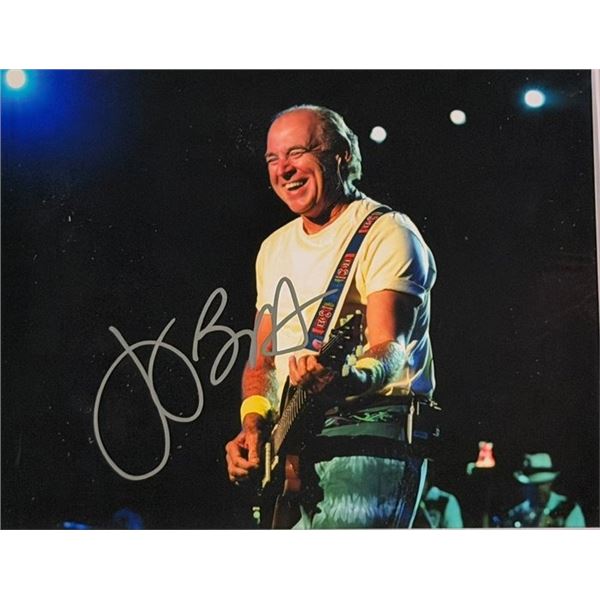 Singer Jimmy Buffett signed photo