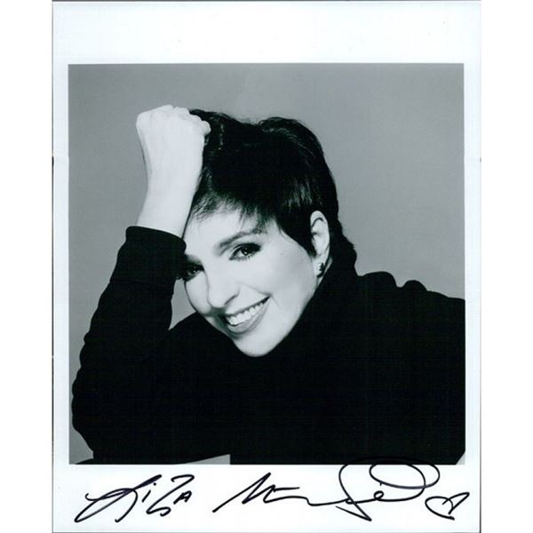 Cabaret Liza Minnelli Signed  Photo