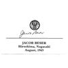 Image 1 : World War 2 Enola Gay Bomber Jacob Beser Signed Card