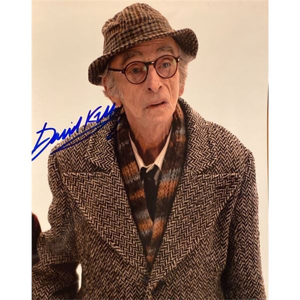 Charlie and the Chocolate Factory David Kelly signed movie photo
