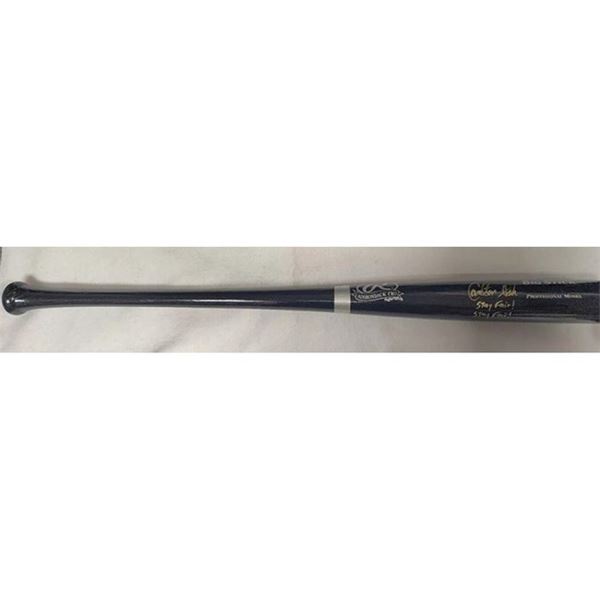 Carlton Fisk Signed Rawlings Big Stick Bat PSA Authenticated Stay Fair Stay Fair