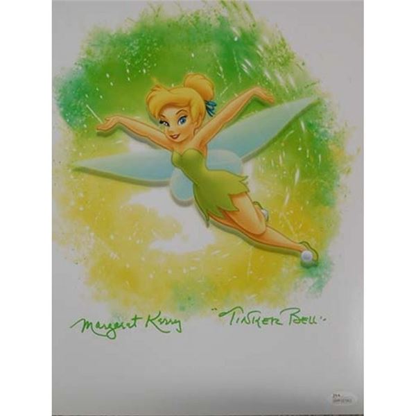 Disney Tinker Bell Margaret Kerry Signed 11x14 Matte Photo JSA Authenticated