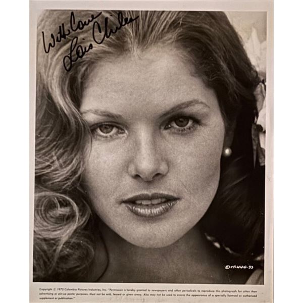 Bond Girl Lois Chiles signed photo