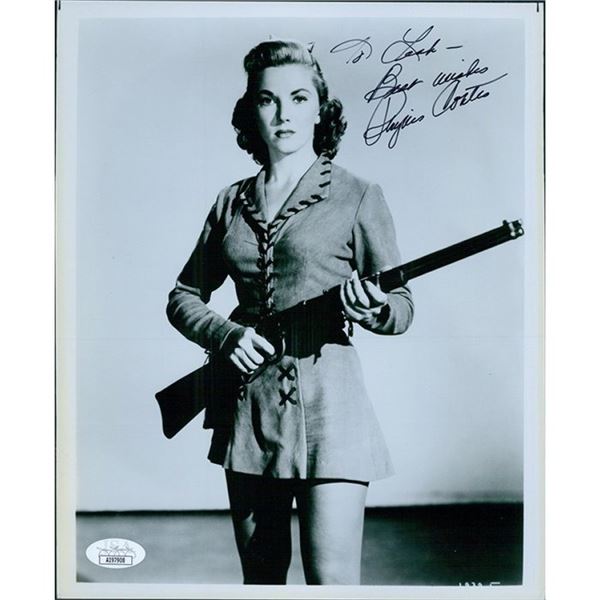 Adventures of Superman  Phyllis Coates Signed 8x10 Glossy Photo JSA Authenticated