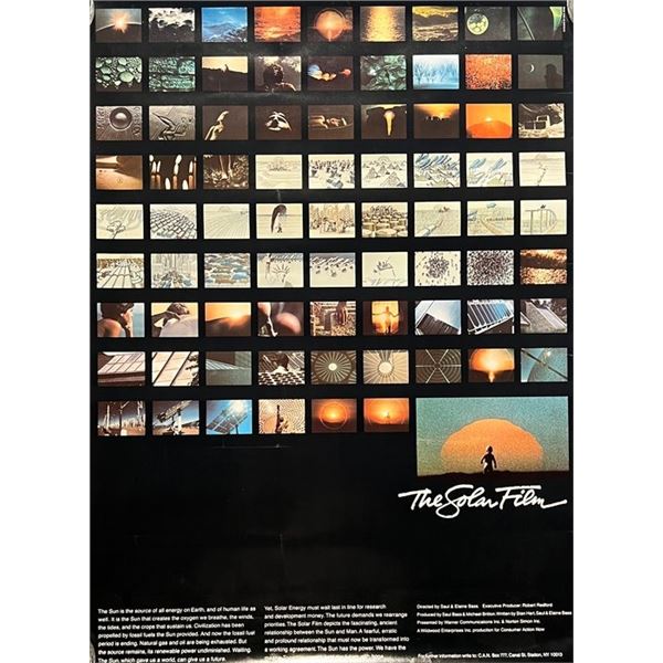 The Solar Film 1980 original movie poster