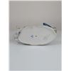 Image 3 : Large Tropical Reverse Painted Glass Lampshade