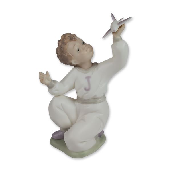 RNR Porcelain Cupid Of Love Angel Figurine, 2006