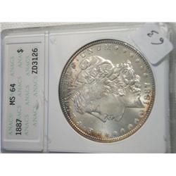 1887 MORGAN DOLLAR