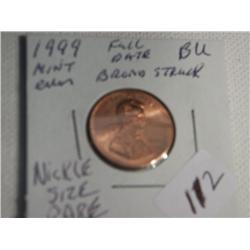 1999 LINCOLN CENT