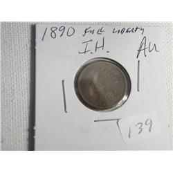 1890 INDIAN HEAD