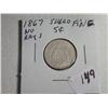 Image 1 : 1867 SHIELD NICKEL